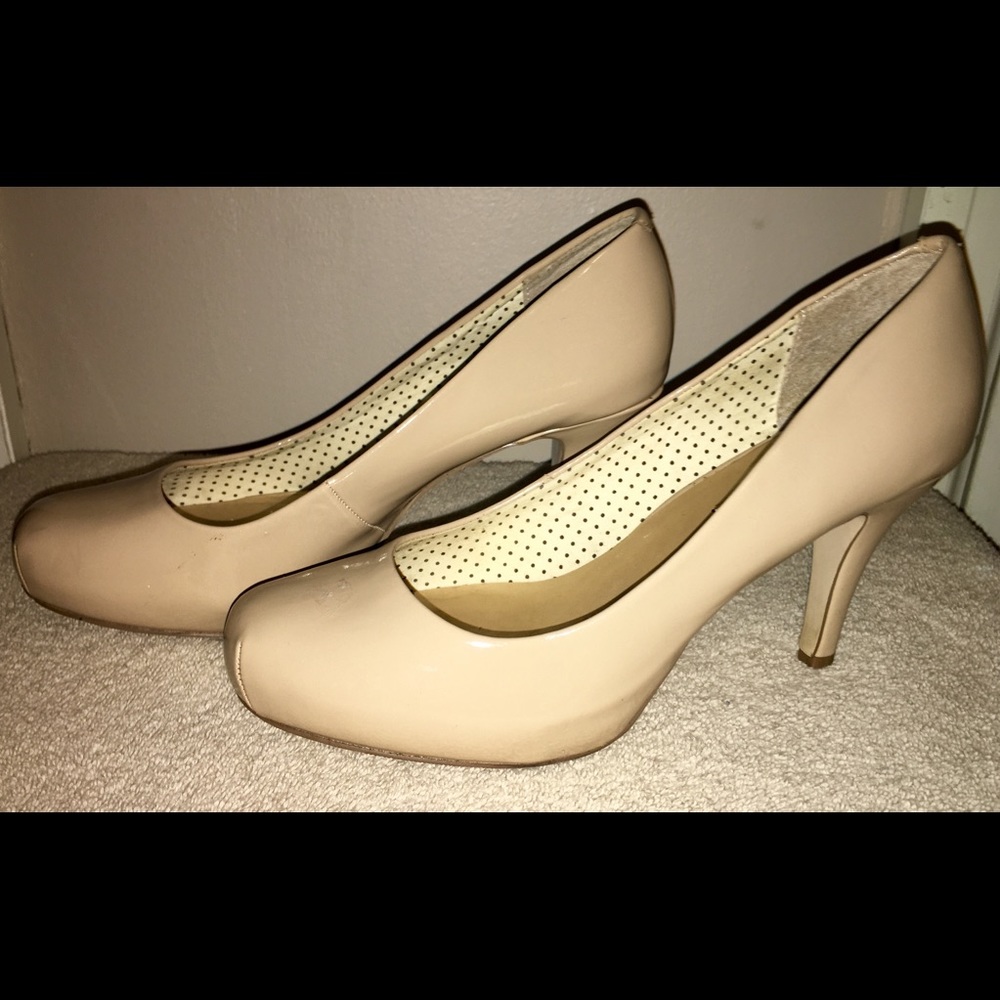Nude Madden girl "Getta" heels